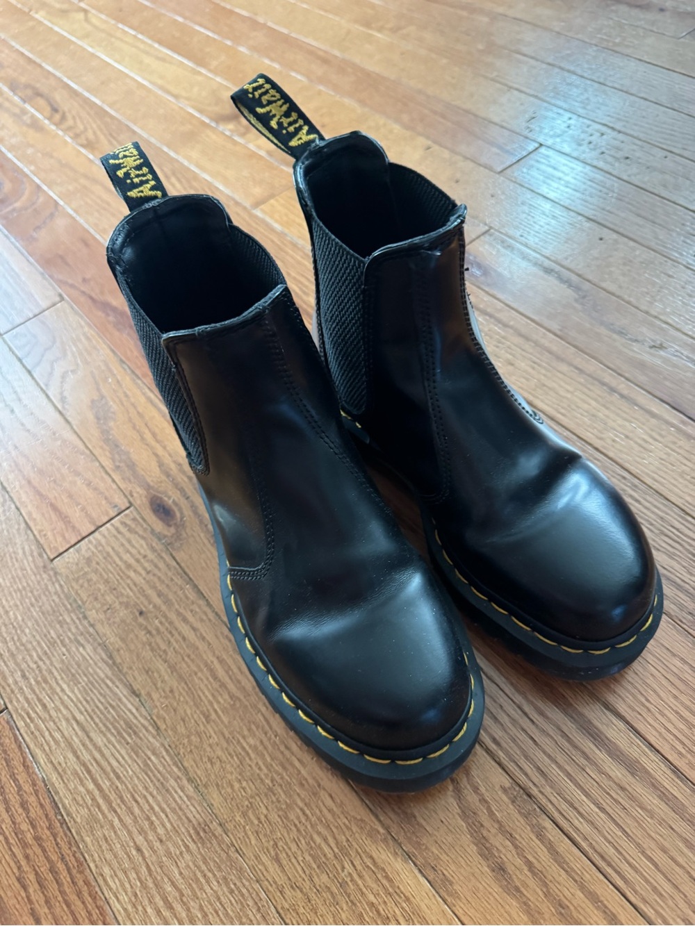 Dr. Martens Black Leather Chelsea